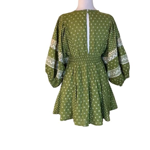 Free People / Southwest Mini Dress / Boho Pattern Tunic Top - Picture 5 of 5